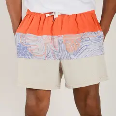 GANGSTER - Niño Traje De Baño Orange Glit Naranjo