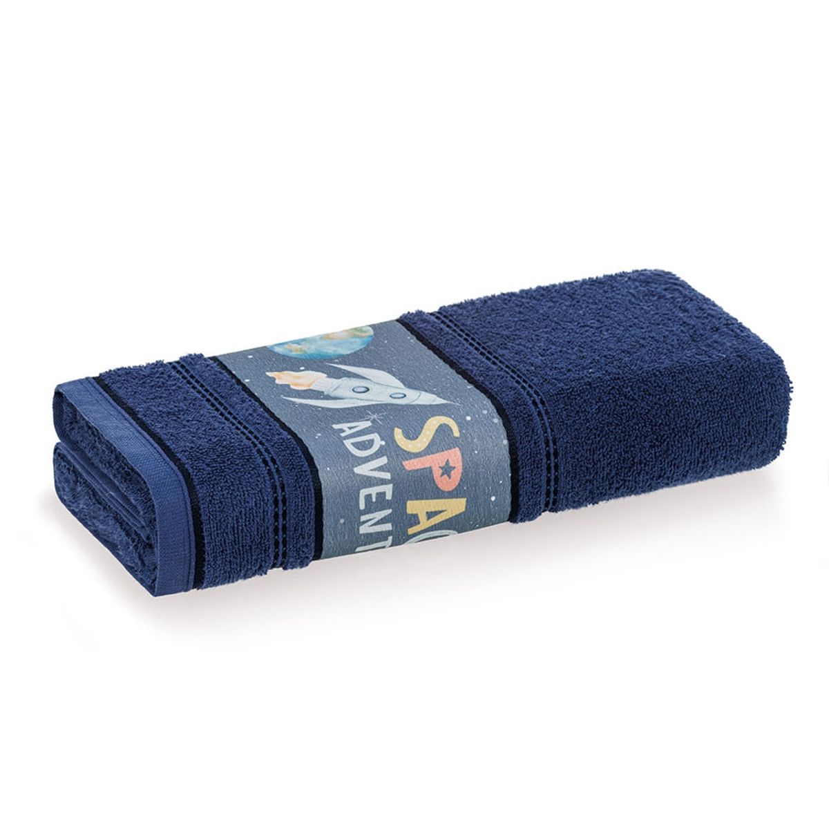 KARSTEN - Toalla de baño Karsten Galáxia Azul Marino