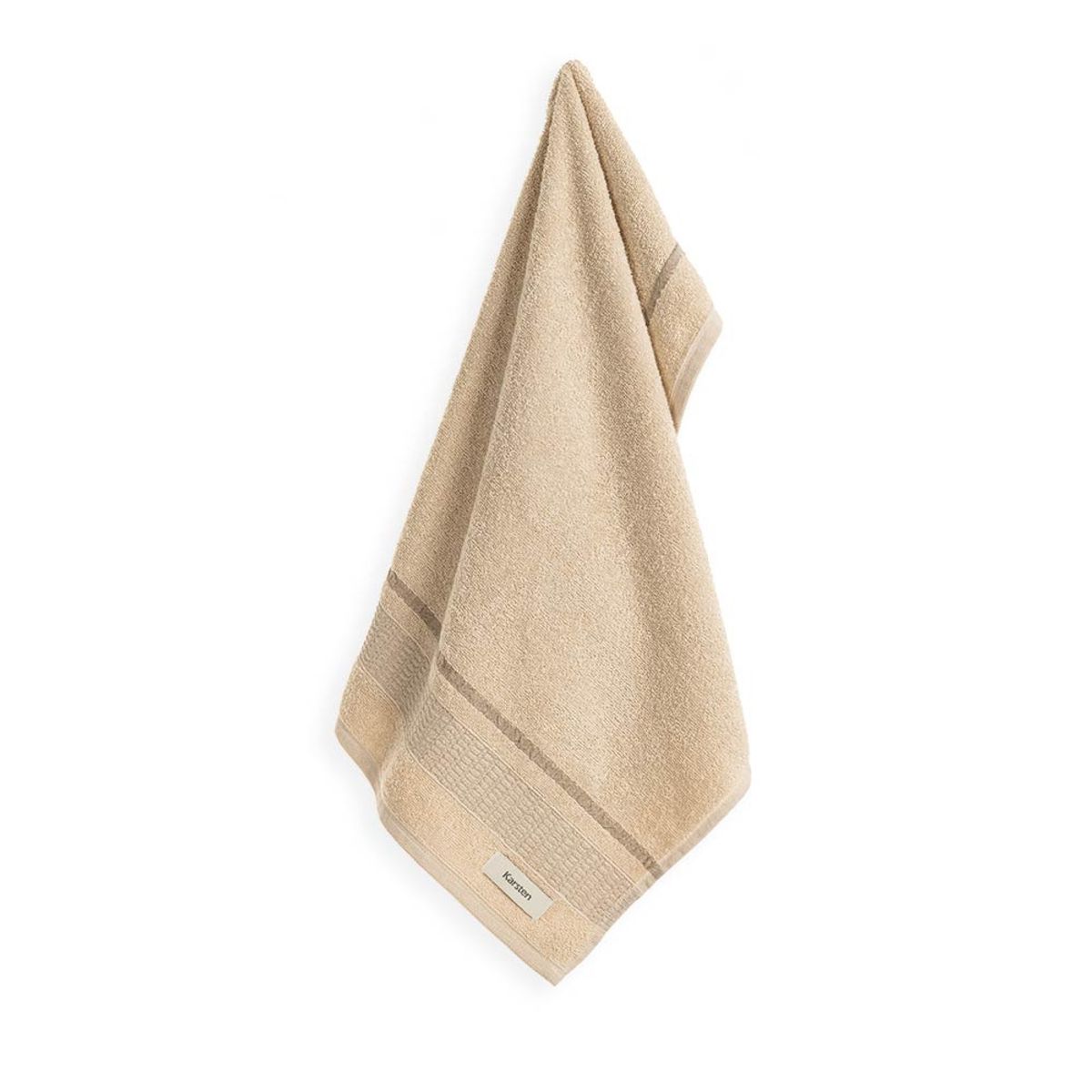 KARSTEN - Toalla de mano Karsten Ópera 430gr 48 x 80 cm Beige