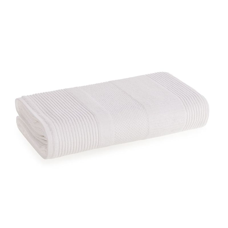 KARSTEN - Toalla de mano Karsten Realce 440gr 48 x 70 cm Blanca