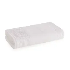 KARSTEN - Toalla de mano Realce 440gr 48 x 70 cm Blanca