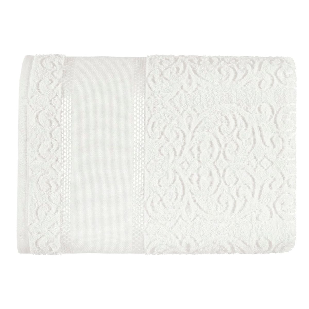 KARSTEN - Toalla de visita para bordar Karsten Melina II Blanca