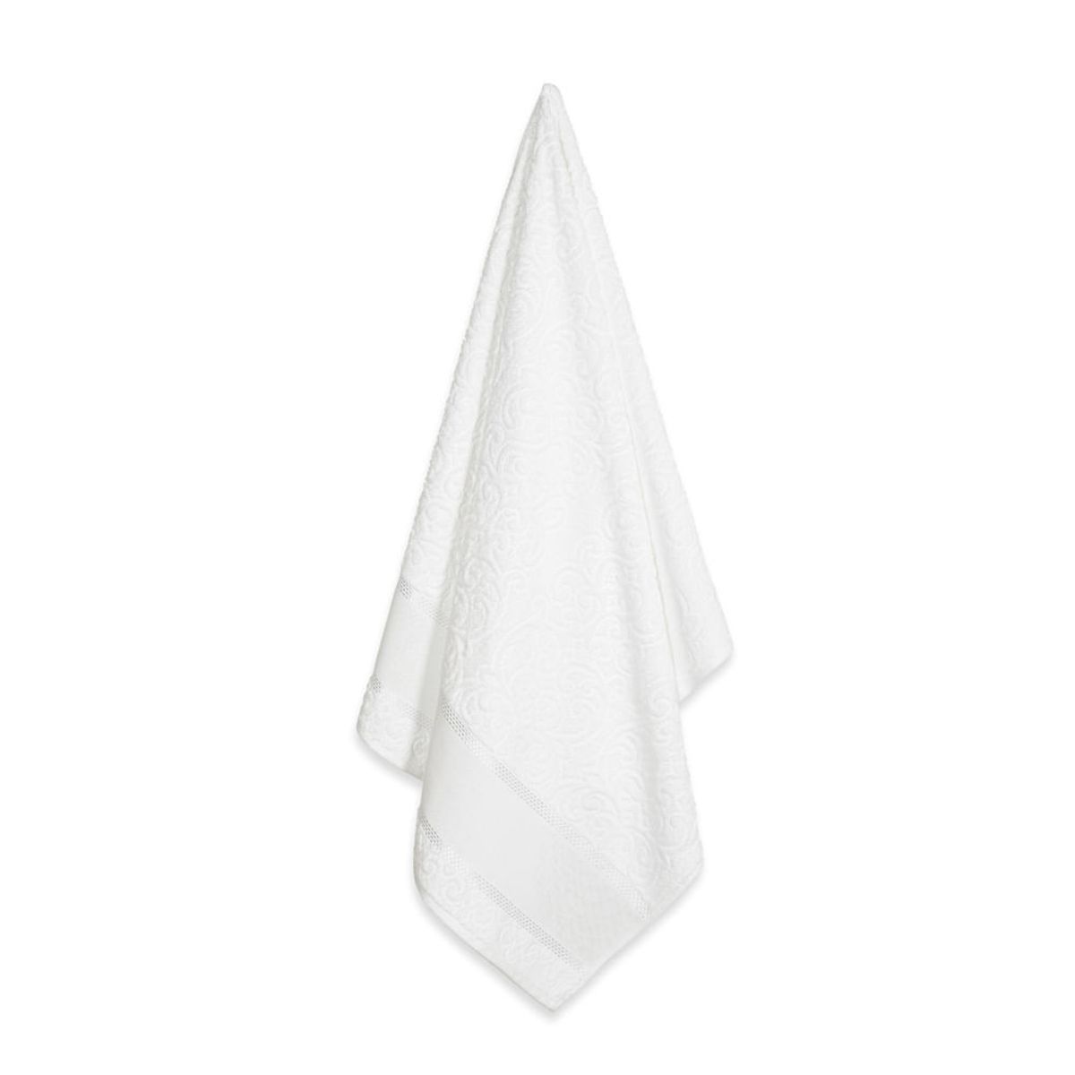 KARSTEN - Toalla de visita para bordar Karsten Melina II Blanca