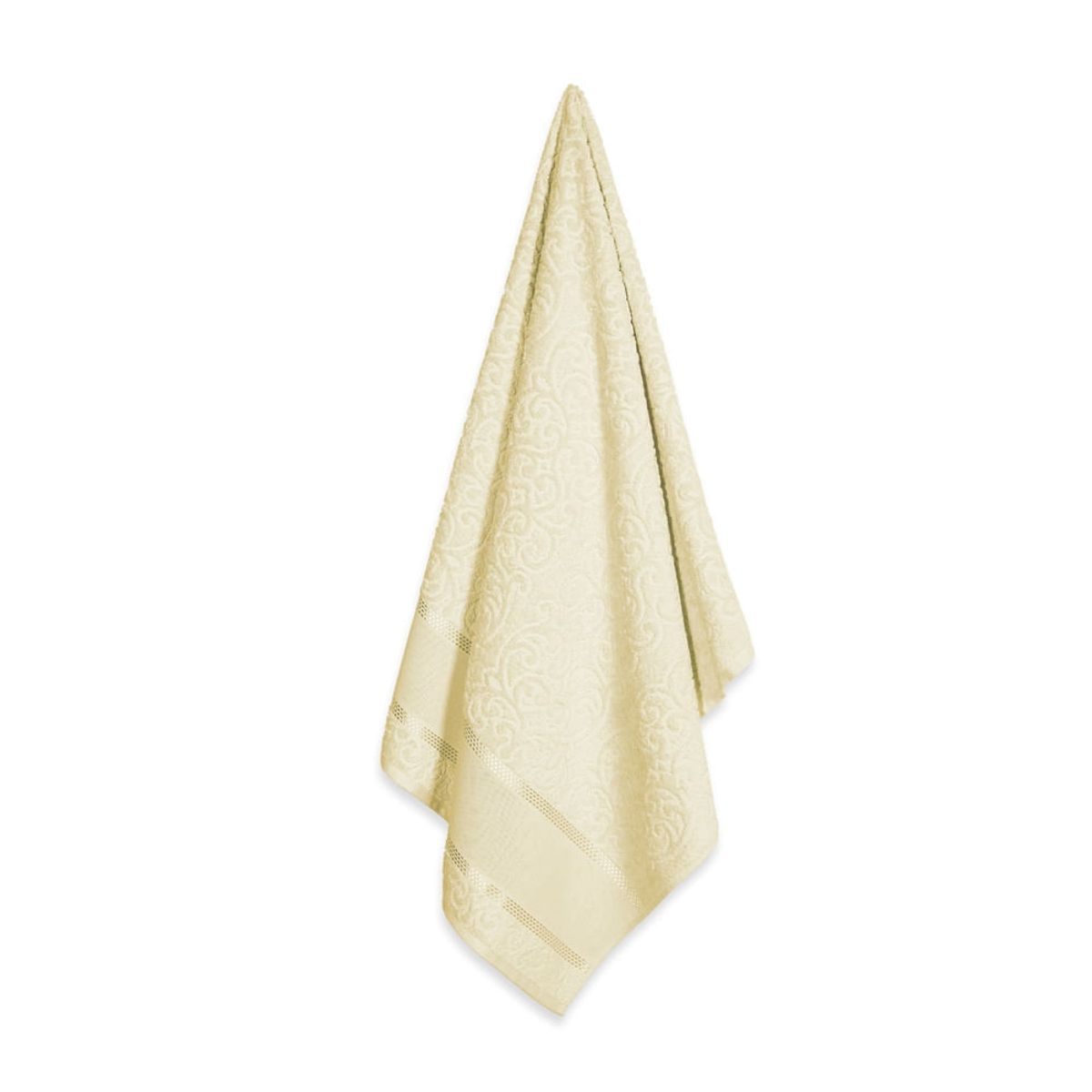 KARSTEN - Toalla de visita para bordar Karsten Melina II Natural