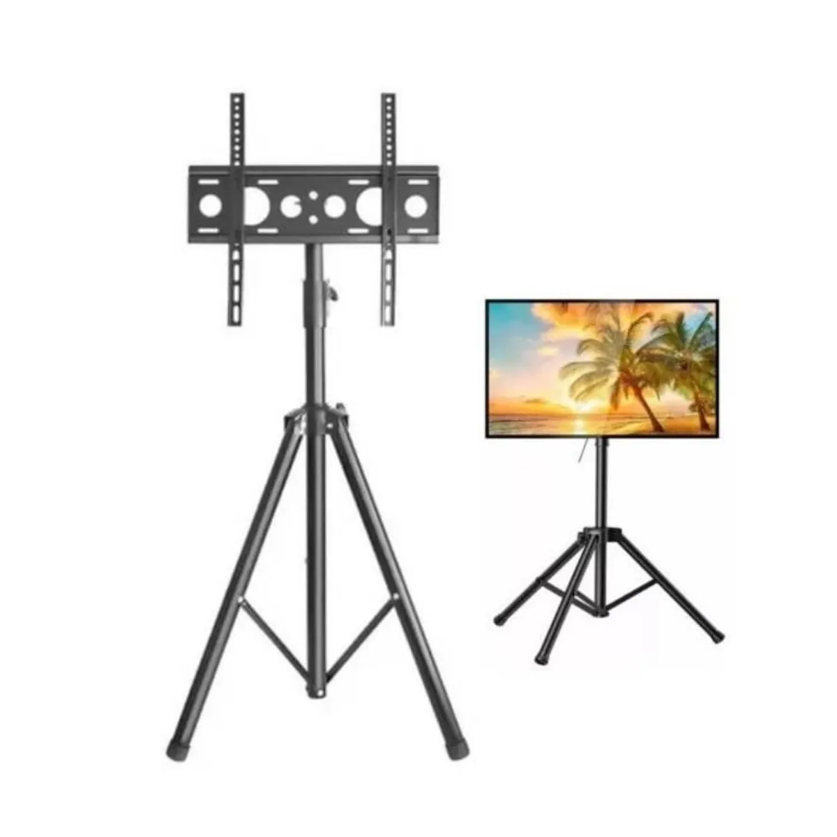 GENERICO - Soporte Tv 32 A 55 Base Trípode Pedestal Soporte Giratorio 360