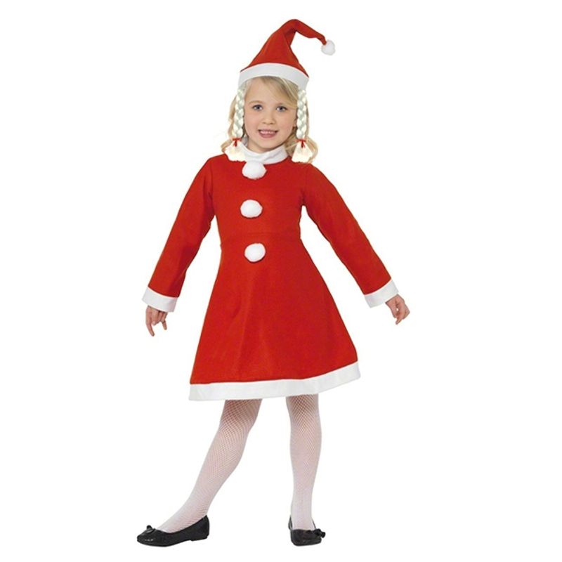 TODODISFRACESCHILE - Disfraz Vieja Pascuera traje Niña Talla 6 a 9 años