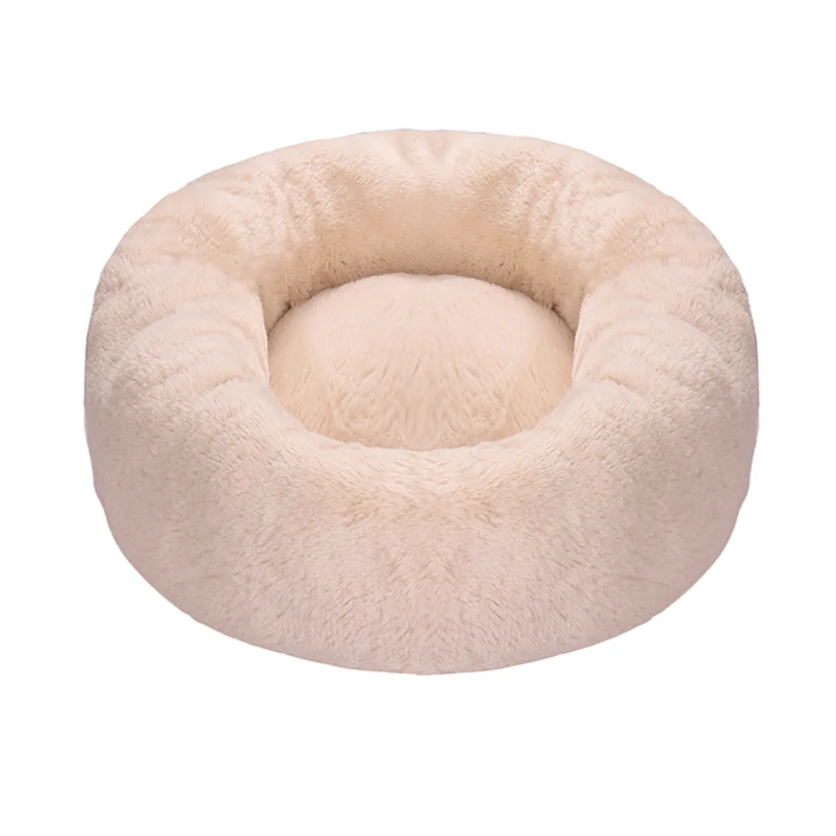 GENERICO - Cama Para Mascotas Algodón Diseño Circular Grande