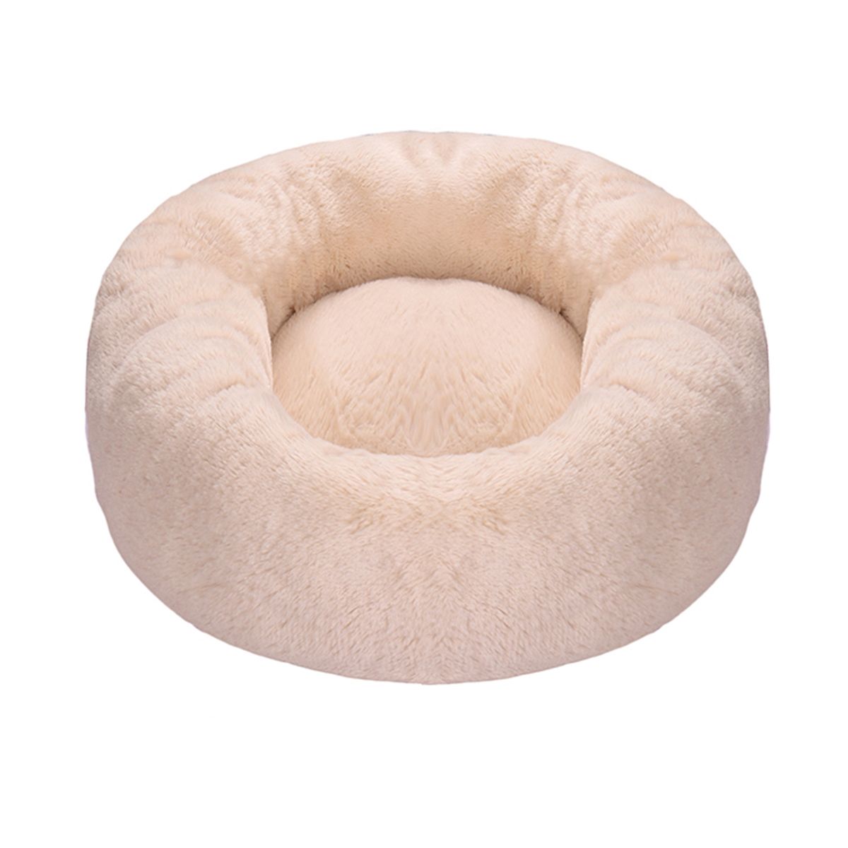 GENERICO - Cama Para Mascotas Algodón Diseño Circular Grande