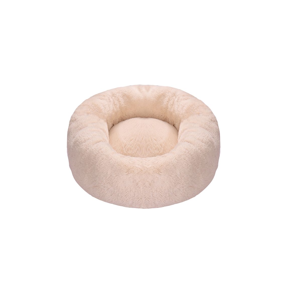 GENERICO - Cama Para Mascotas Algodón Diseño Circular Mediana