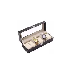 GENERICO - Caja Estuche Organizador de 6 Relojes