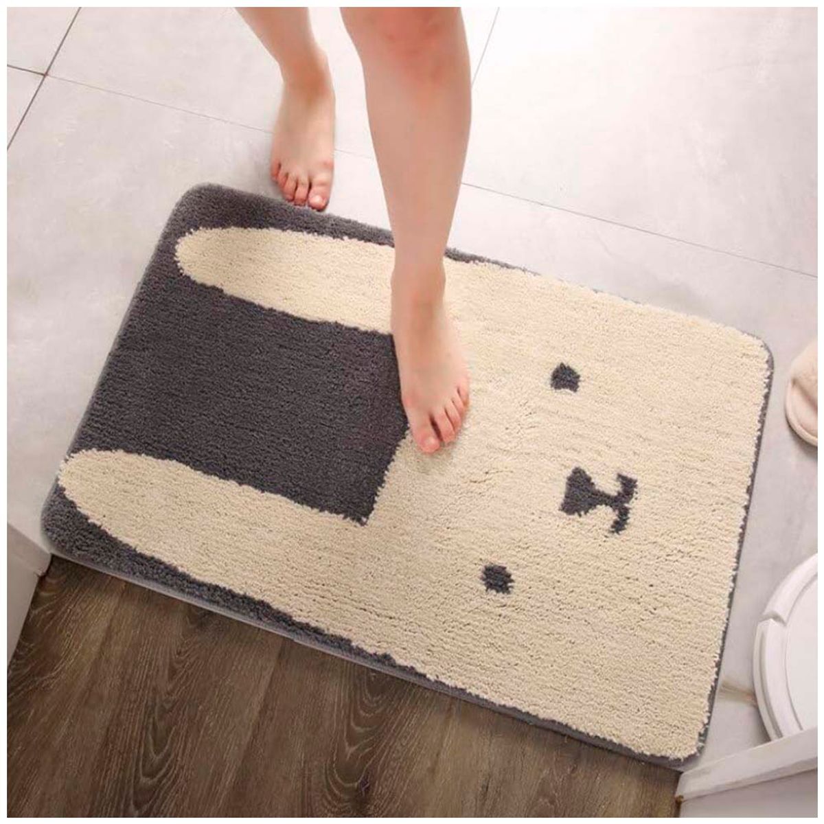 GENERICO - Alfombra de Baño super absorvente 50x80 cm