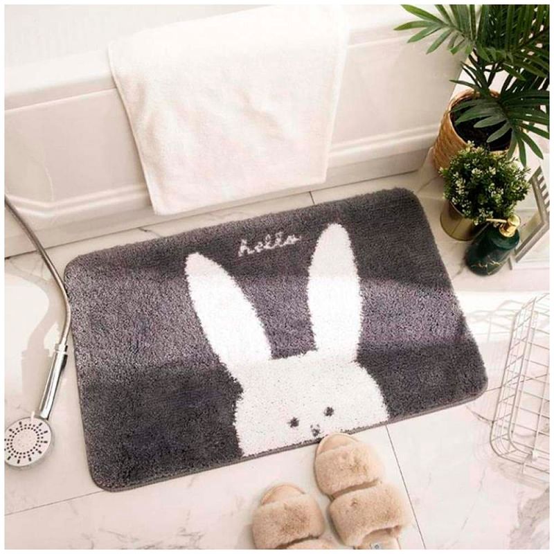 GENERICO - Alfombra de Baño super absorvente 50x80 cm