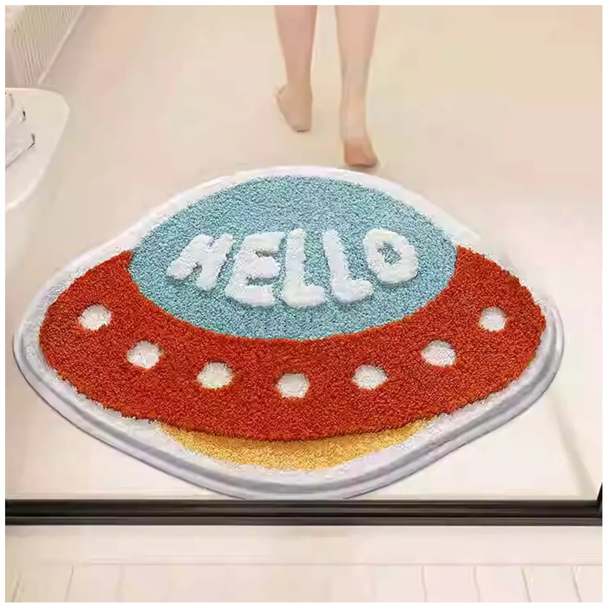 GENERICO - Alfombra de Baño Infantil absorvente 50x60 cm