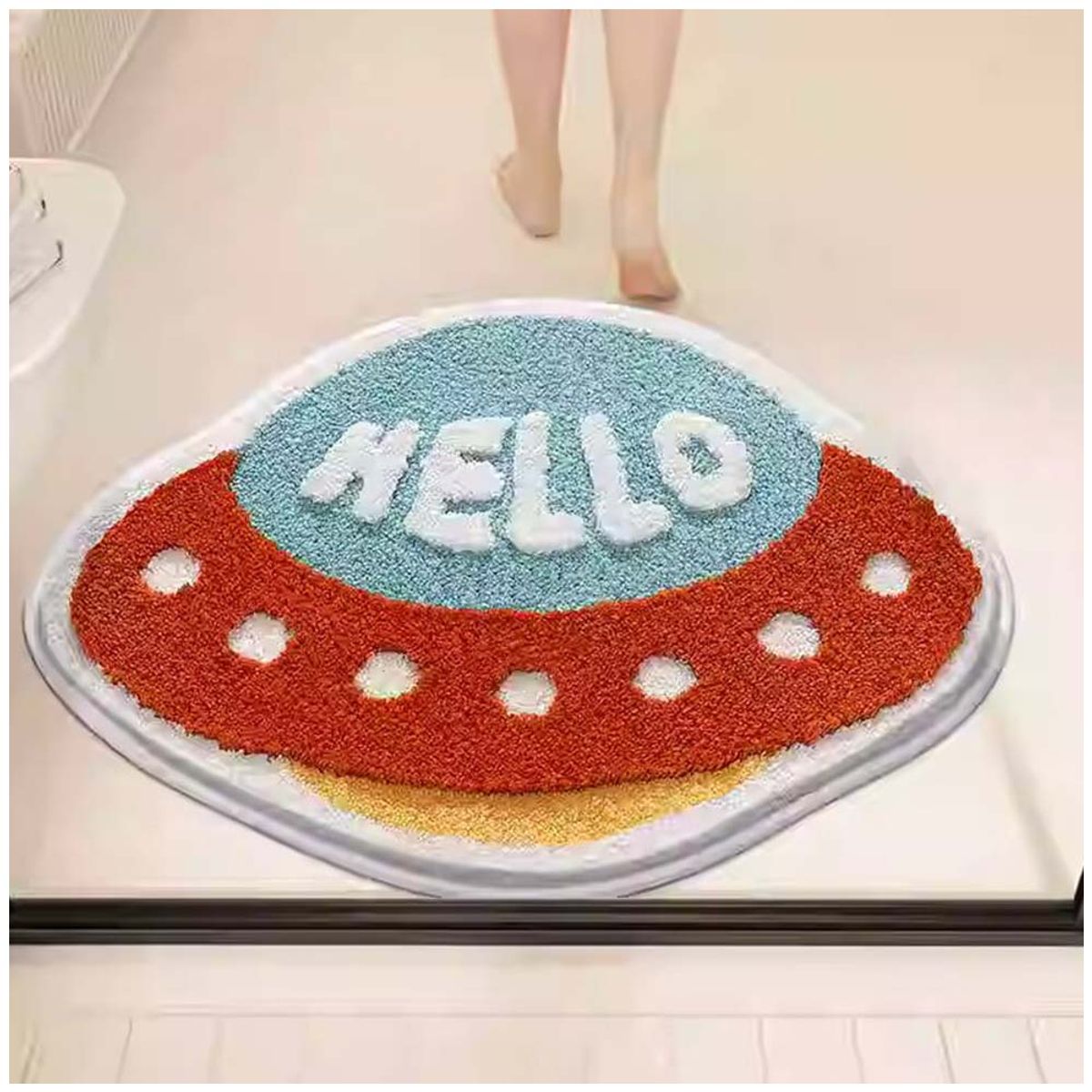 GENERICO - Alfombra de Baño Infantil absorvente 50x60 cm