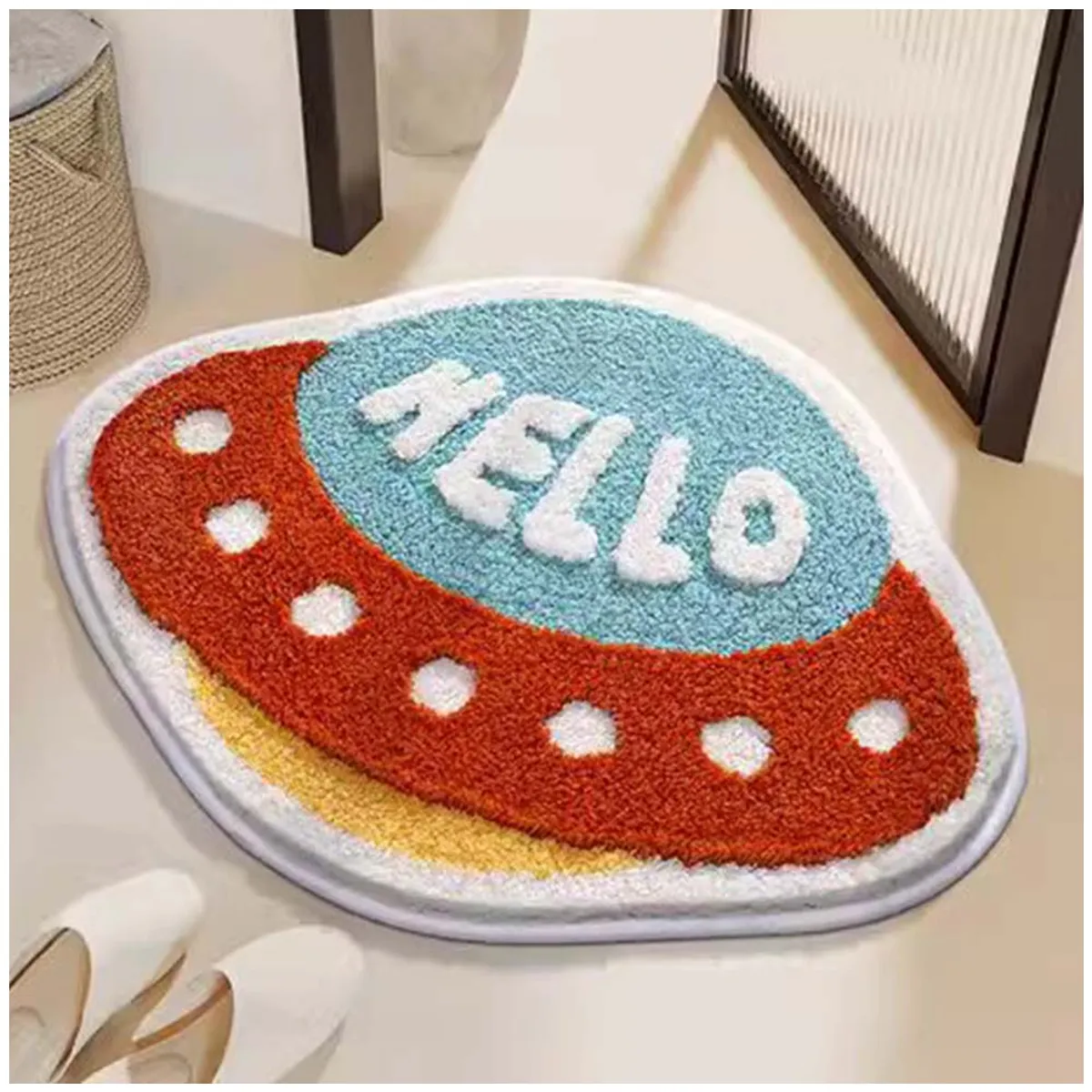 GENERICO - Alfombra de Baño Infantil absorvente 50x60 cm