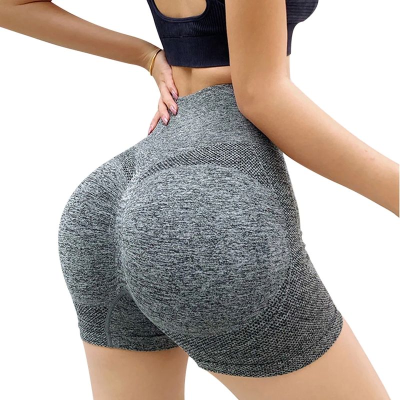 EVERSO - Pack 3 Shorts Deportivos para Mujer con Cintura Alta