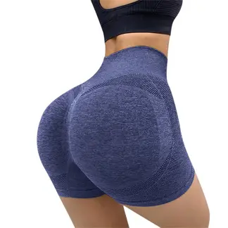 EVERSO - Pack 3 Shorts Deportivos para Mujer con Cintura Alta