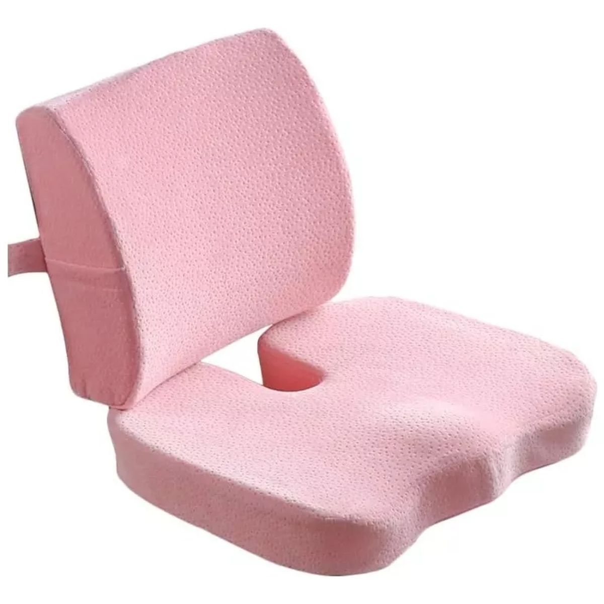 KUANGYE - Cojin Lumbar Ergonomico Y Asiento Ergonomico Para Sillas Kit