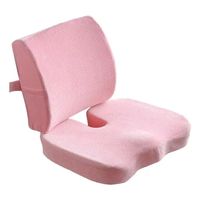 Cojin Lumbar Ergonomico Y Asiento Ergonomico Para Sillas Kit