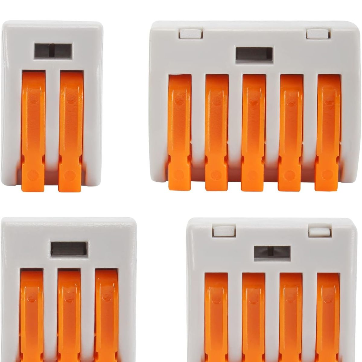 KUANGYE - Conector Rápido Tipo Wago 2/3/4/5 Entrada ( 46 Unidades)