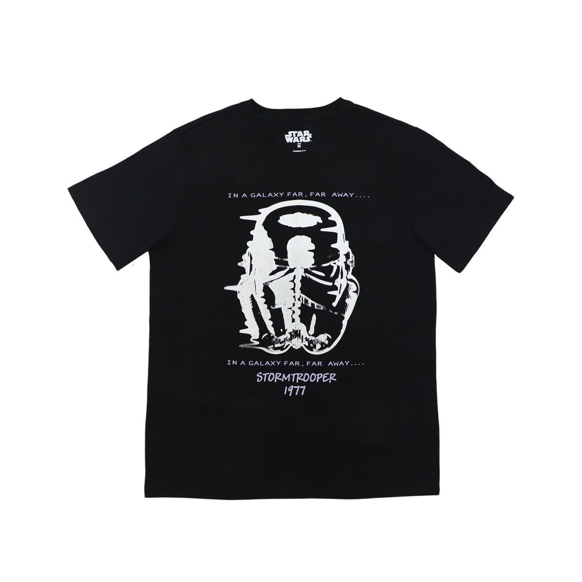 STAR WARS - Polera Hombre 1977 Holo Negro Star Wars