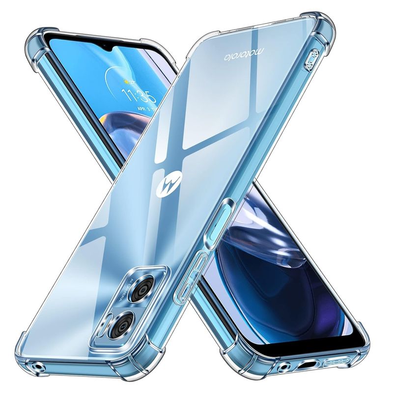 GENERICO - Carcasa Transparente Para Motorola E22 E22i