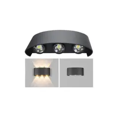 GENERICO - Aplique De Pared 6 Led 12w Decoracion Hogar