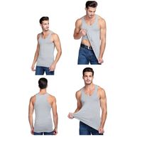 Polera Musculosa Para Hombre - Camiseta Sin Magas - 100 Algodon
