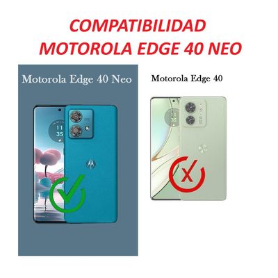 Imagen 2 del producto Carcasa Transparente Para Motorola Edge 40 Neo