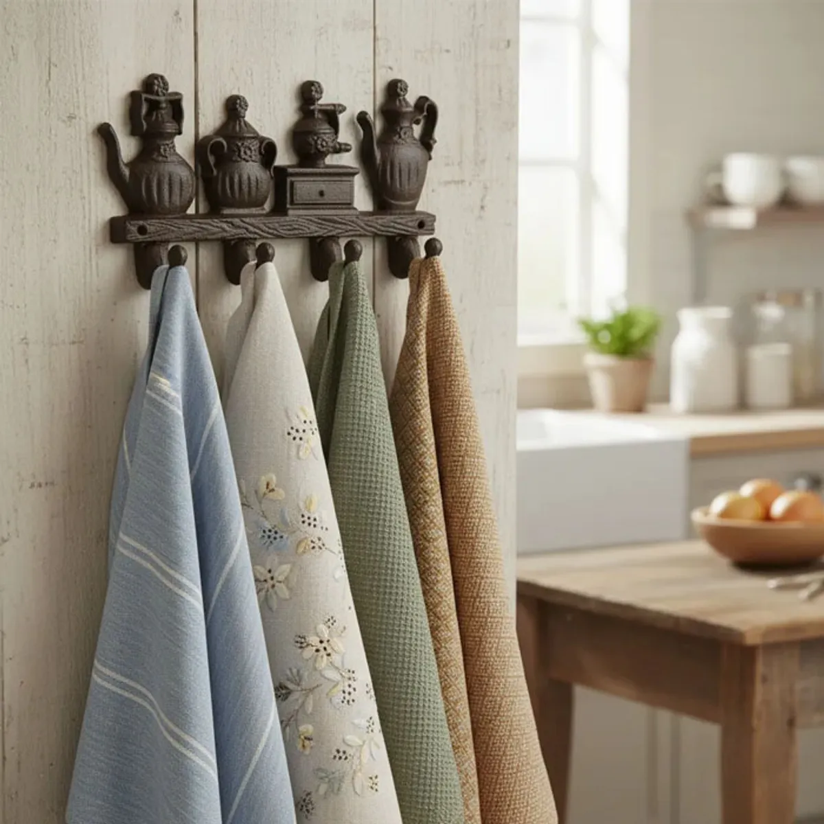 BRIC - Perchero De Pared 4 Ganchos