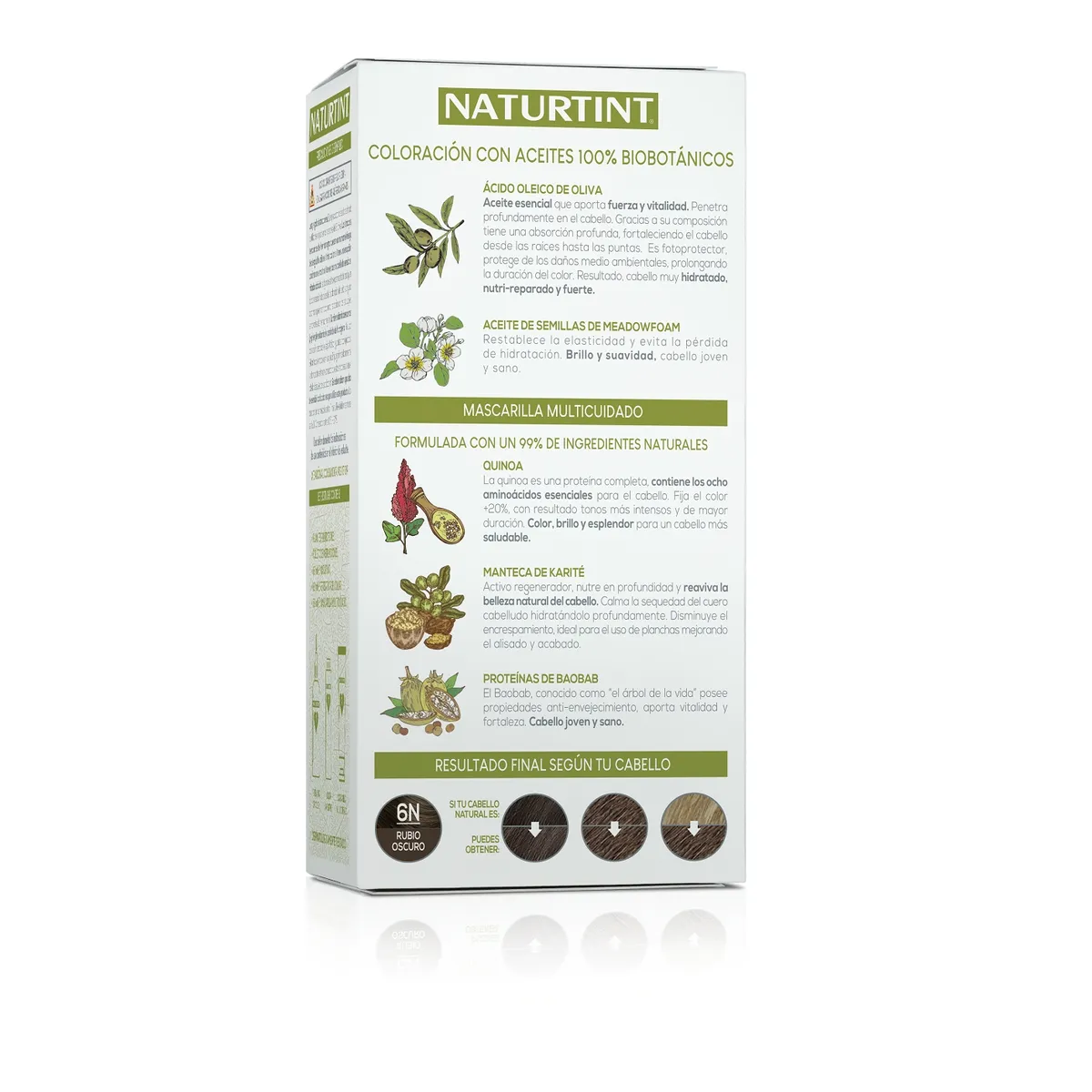 GENERICO - Naturtint 6N Tintura Permanente Natural Sin Amoníaco