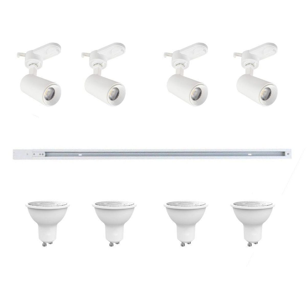 BOSCO - KIT DE RIEL ENERGIZADO BLANCO 2MT BOSCO