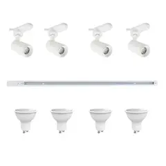 BOSCO - KIT DE RIEL ENERGIZADO BLANCO 2MT