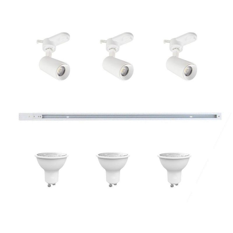 BOSCO - KIT DE RIEL ENERGIZADO BLANCO 1MT BOSCO