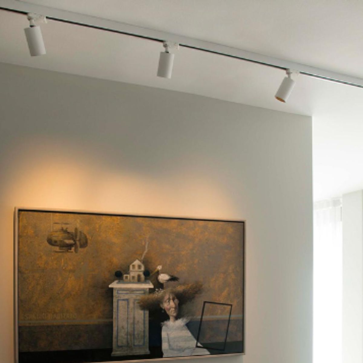 BOSCO - KIT DE RIEL ENERGIZADO BLANCO 1MT BOSCO