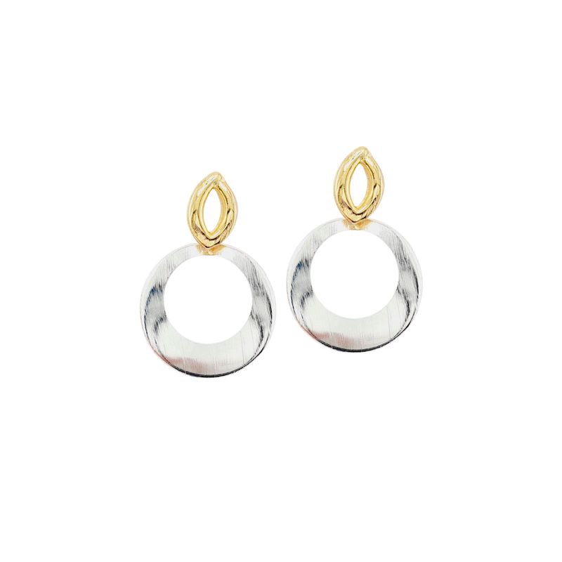 JOYAS MONTERO - Aros Alondra Baño de Oro 24k