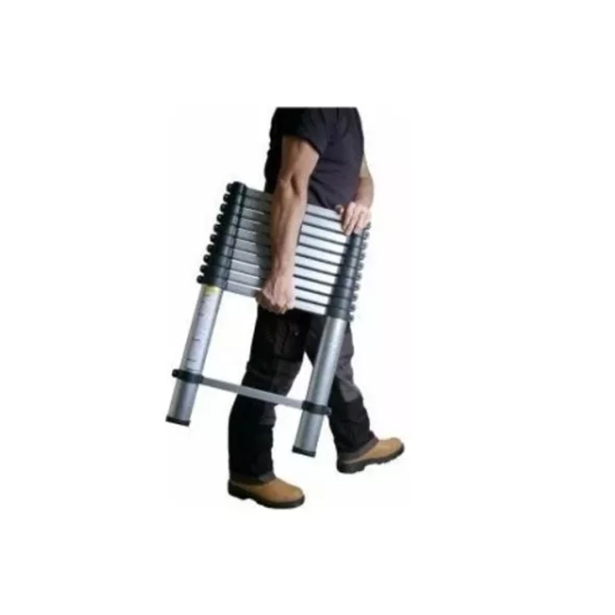 Escalera Telescopica Soporta 150kg Aluminio Retráctil 32 M, marca ESHOPANGIE - Foto 2