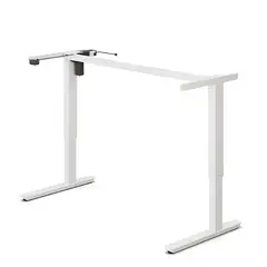 GENERICO - Base De Escritorio Standard Regulable En Altura Eléctrica Blanco