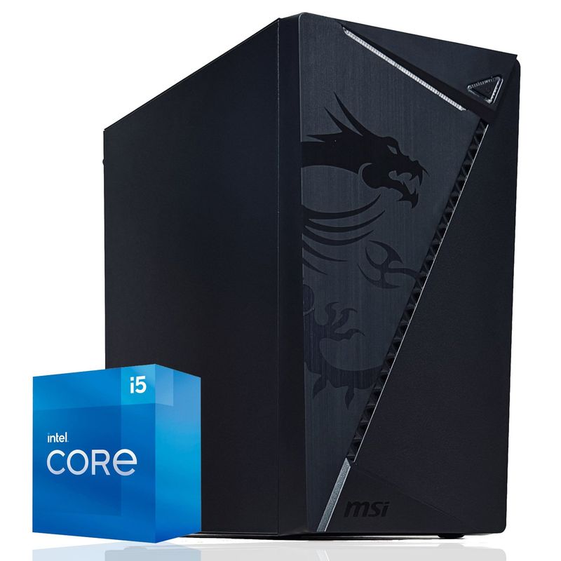 COMPU ELITE - PC Armado Intel Core i5 13400 10-core + H610 + WIFI + 32GB DDR5 + SSD 1TB
