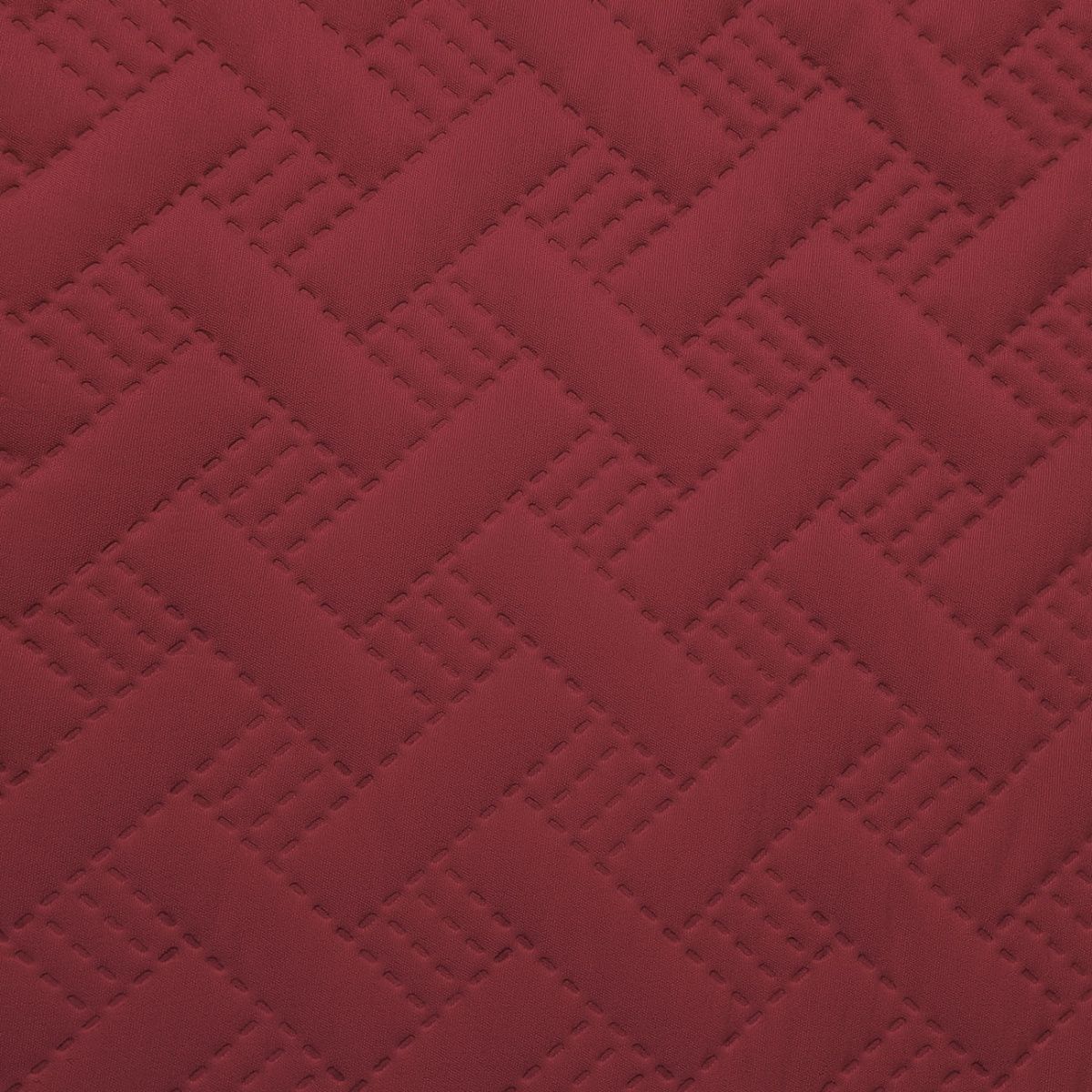 GENERICO - Cubrecama De Verano Quilt Queen burdeo diseño