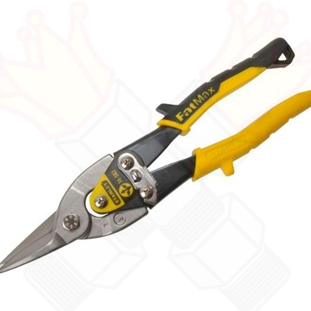 STANLEY - TIJERA CORTALATAS AVIACION STANLEY AMARILLA (RECTO)