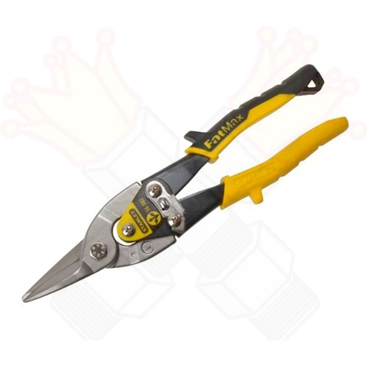 STANLEY - TIJERA CORTALATAS AVIACION STANLEY AMARILLA (RECTO)