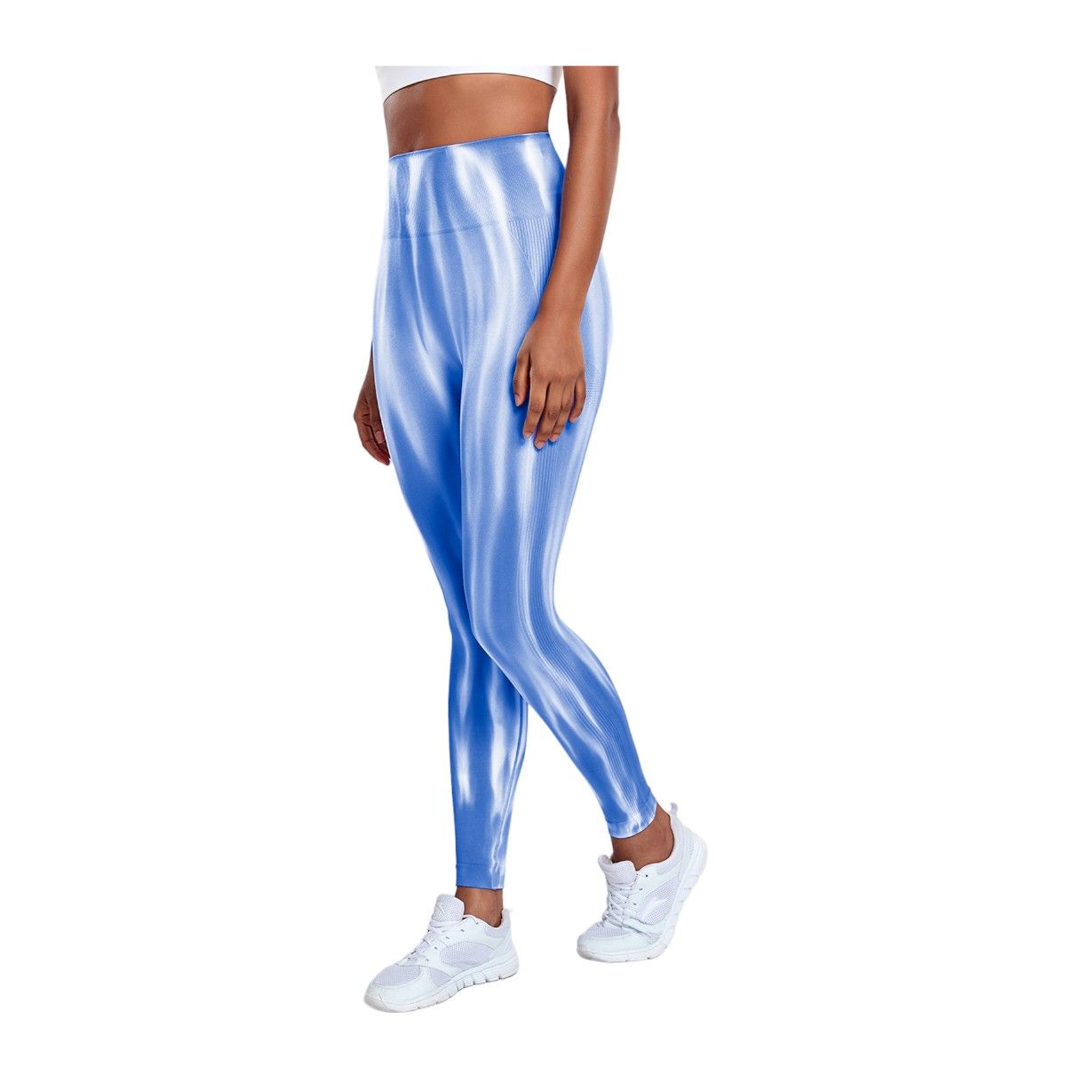 GENERICO - Leggins De Moda Push Up Diseño Rayitos - Alta Calidad