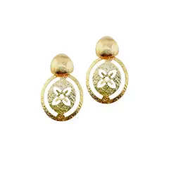JOYAS MONTERO - Aros Fer Gold Baño de Oro 24k