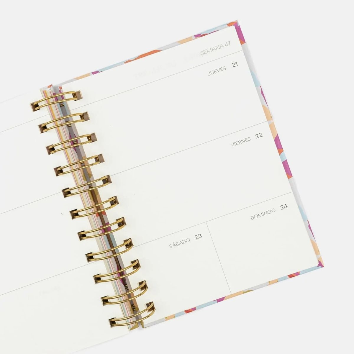 LOUNGE - Agenda Pequeña anillada 2024