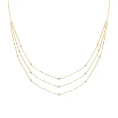 JB JOYAS BARON - Collar de Oro 18kt Triple Cadena