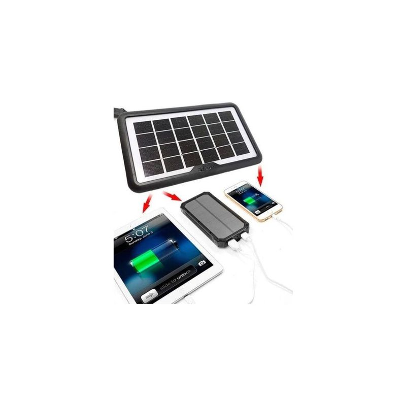 GENERICO - Cargador Panel Solar 8w 6v Celular Energía Solar Cl-680