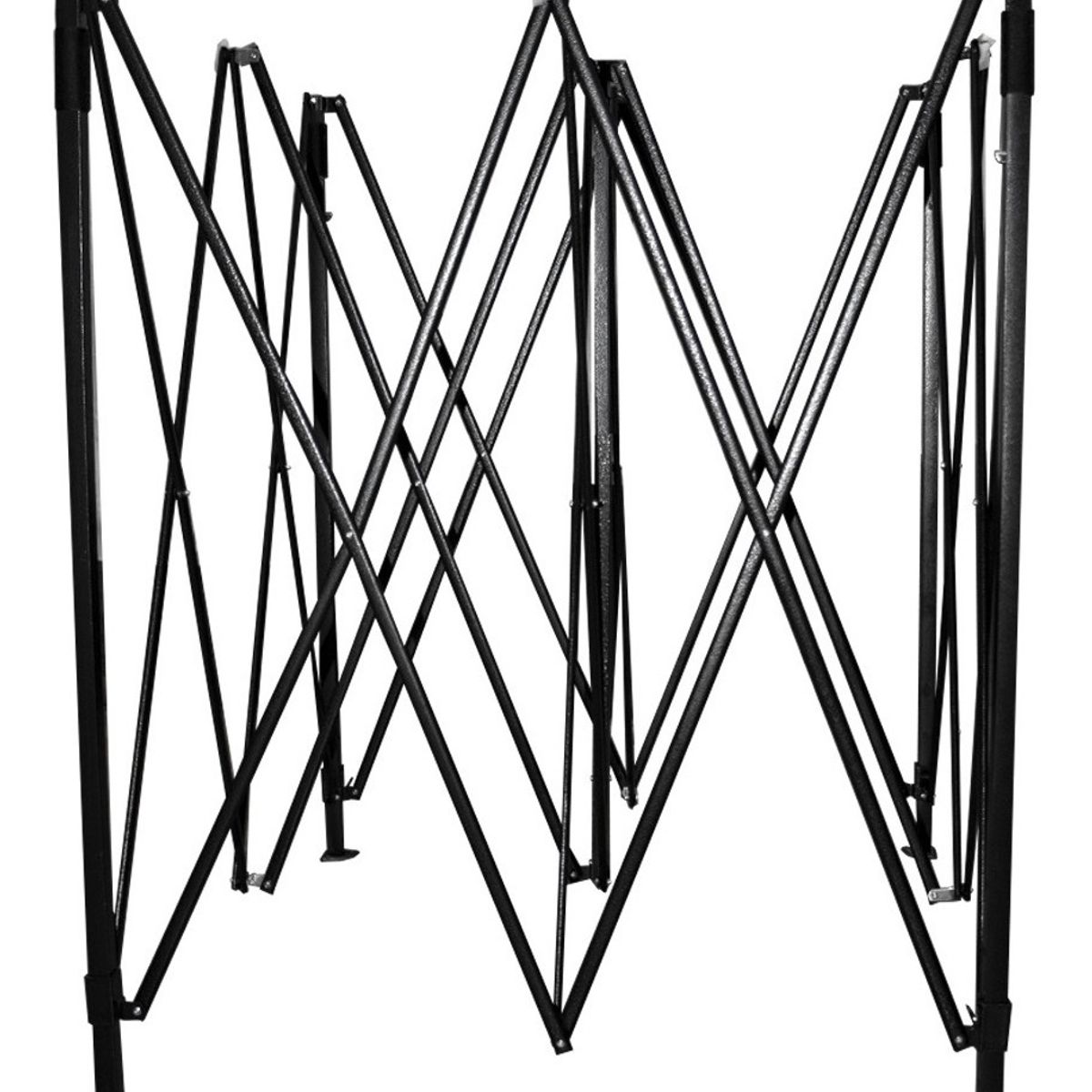 JARDIMEX - Toldo Araña Plegable 3x3 Azul Impermeable Filtro UV Paredes Jardimex