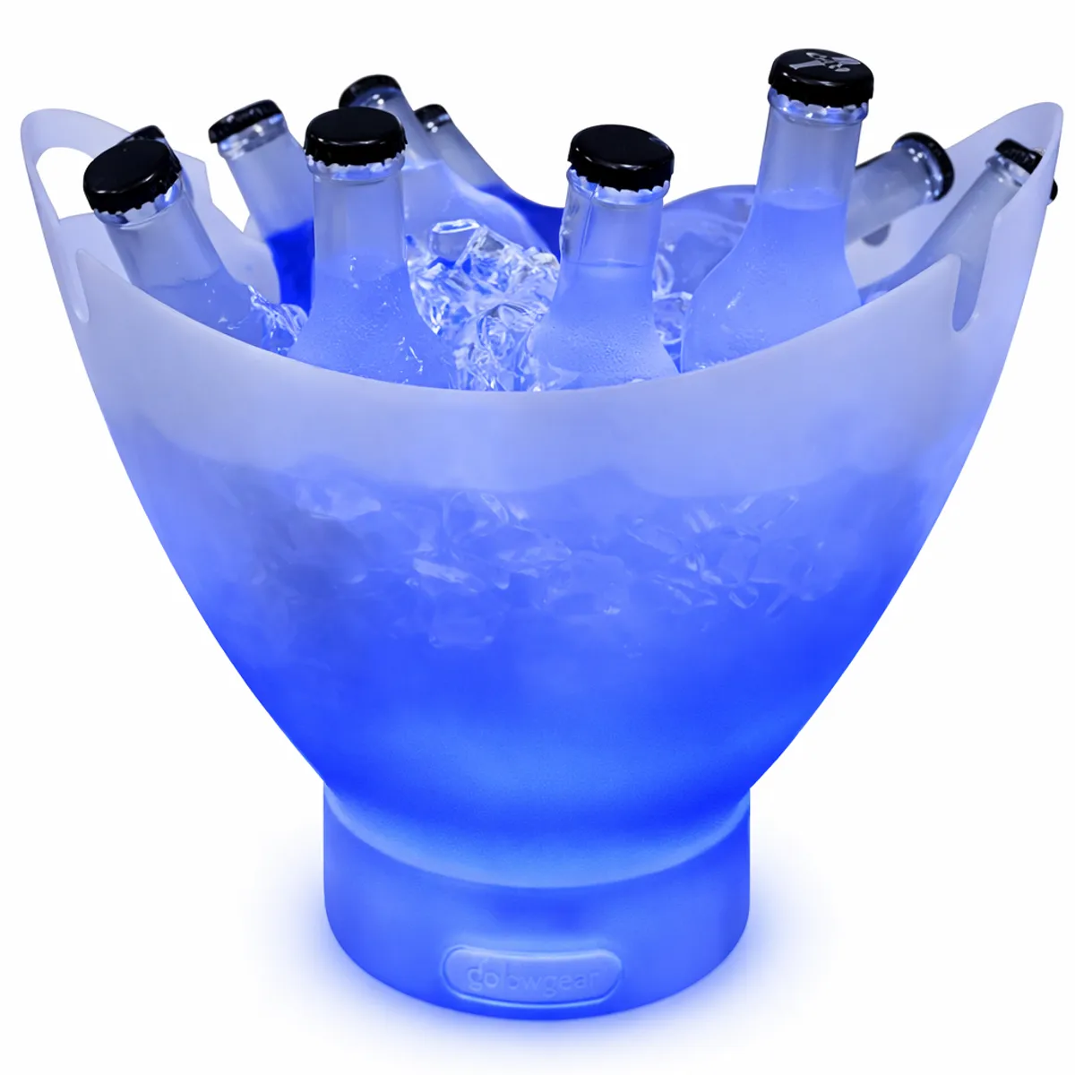 GENERICO - Cubeta Hielera Con Luz Led 7Lts Parlante Para Fiesta Bar