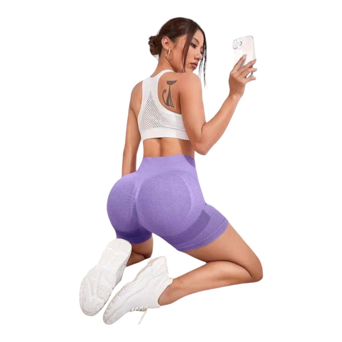 GENERICO - Short Deportivo De Moda Push Up - Alta Calidad